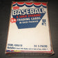 1983 Fleer Baseball Super Jumbo Unopened Box