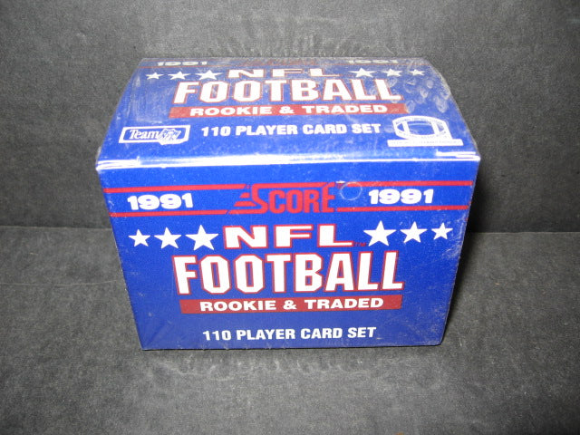 1991 Score Football Rookie & Traded Factory Set