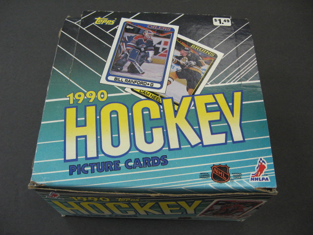 1990/91 Topps Hockey Jumbo Box (24/41)