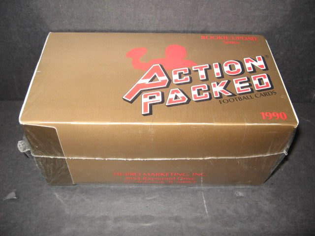 1990 Action Packed Football Rookie Update Box