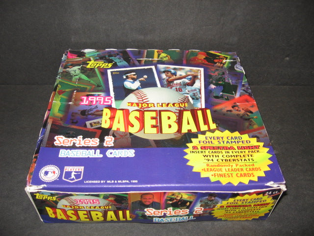 1995 Topps Baseball Series 2 Cello Box