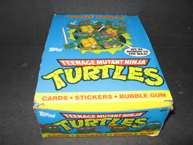 1989 Topps Teenage Mutant Ninja Turtles Unopened Box